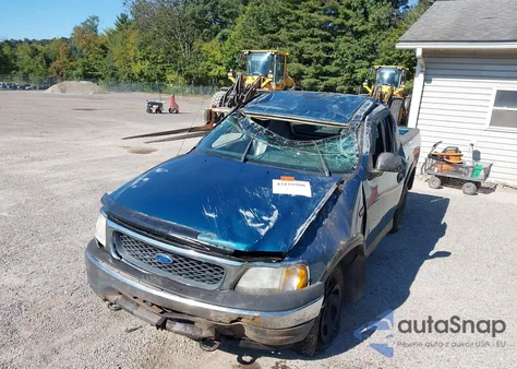 2001 Ford F150 z USA, uszkodzony, nr VIN 2FTZF18201CA60792